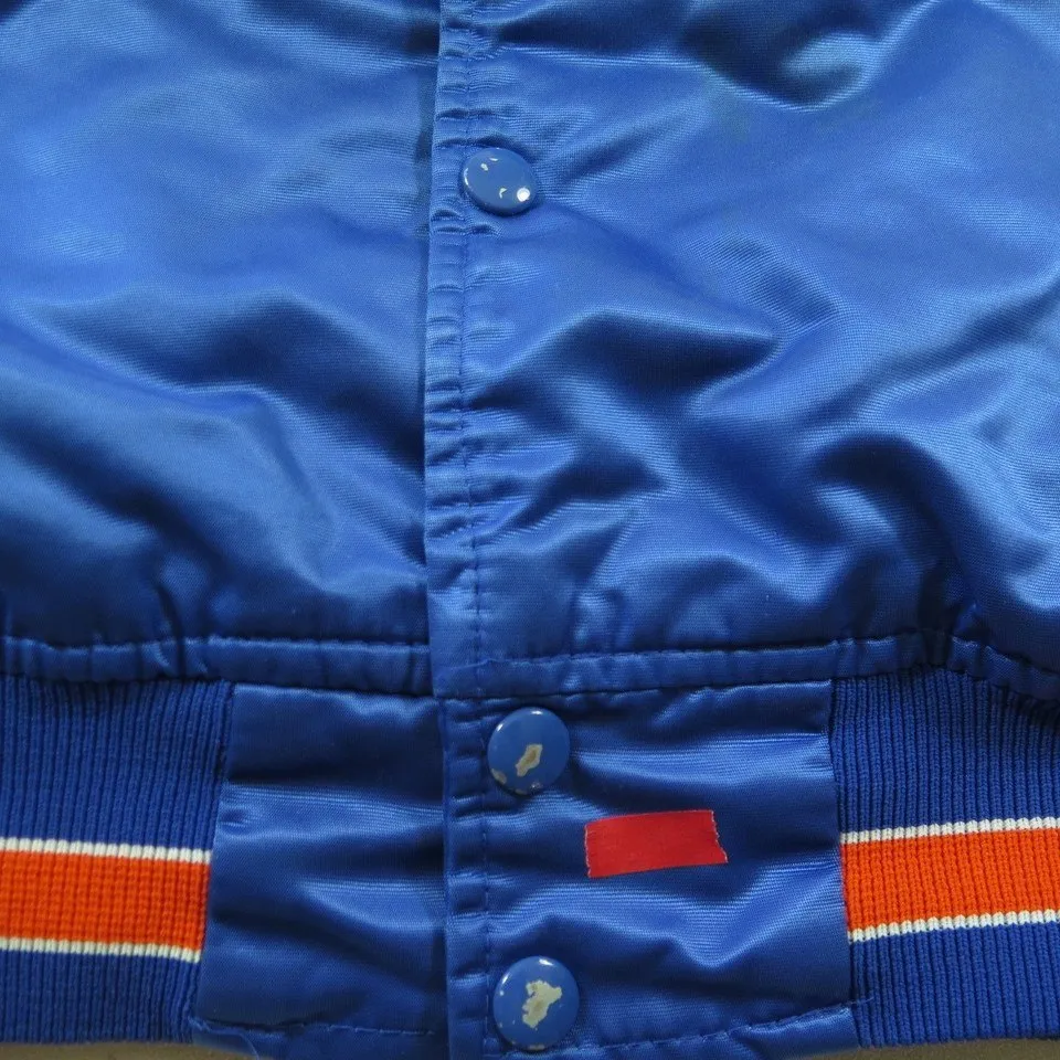 Vintage 80s Starter New Yorks Mets Jacket L MLB Baseball Satin