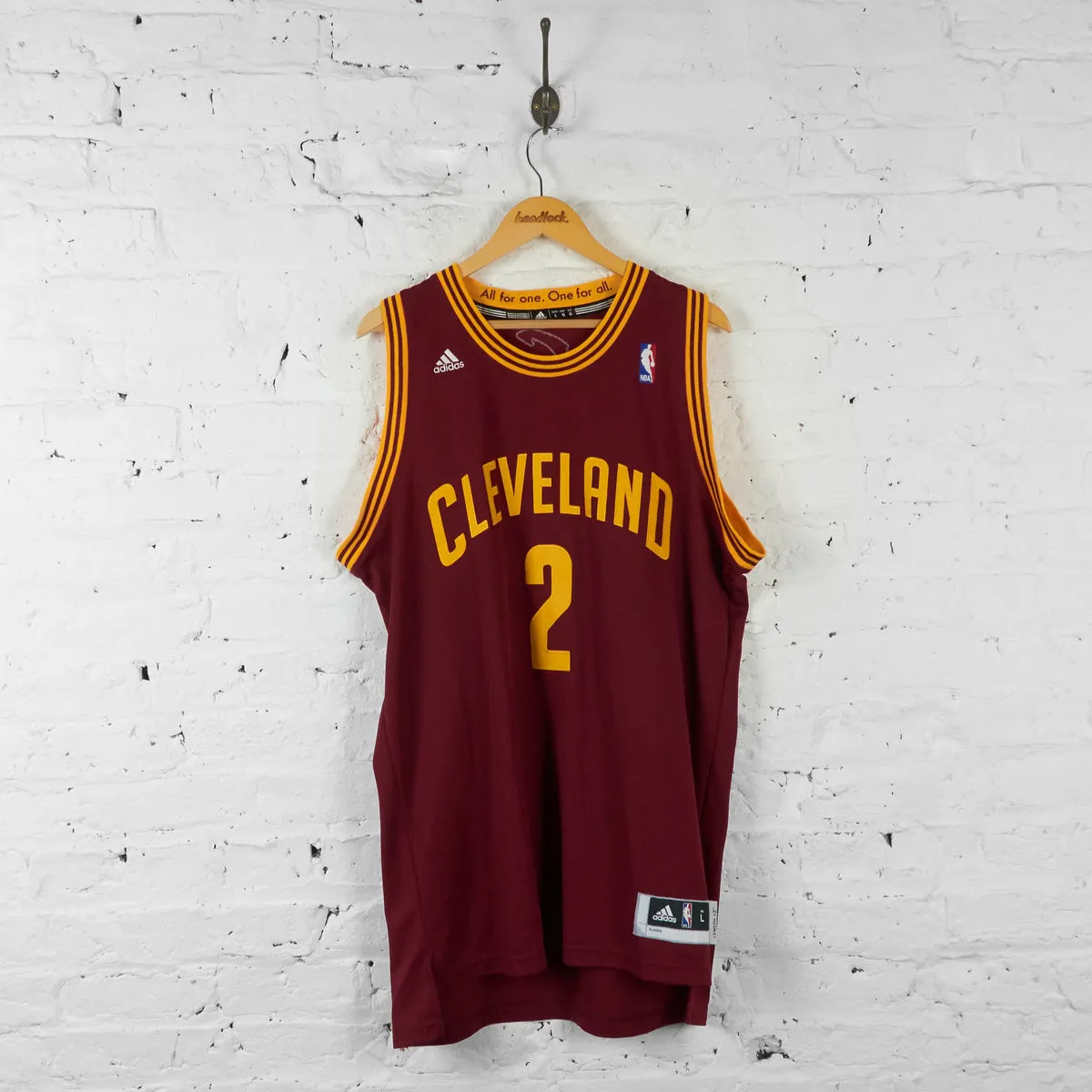 Vintage NBA Cleveland Cavaliers Basketball Jersey - Maroon - L