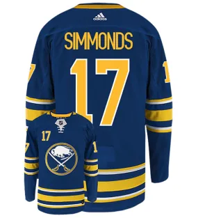 Wayne Simmonds Buffalo Sabres Adidas Authentic Home NHL Hockey Jersey     