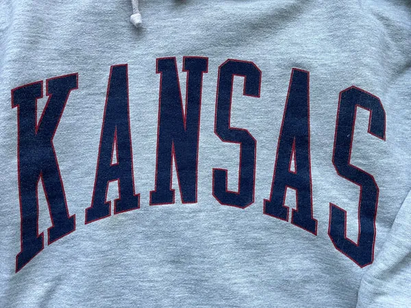 WESTSIDE STOREY VINTAGE | VINTAGE 90S KU JAYHAWKS HOODIE W/ POCKETS