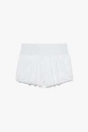 White Line Tennis Skort