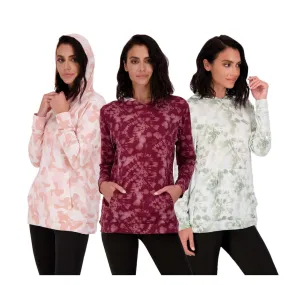 Women's Long Sleeve Pullover Hoodie (3-Pack)