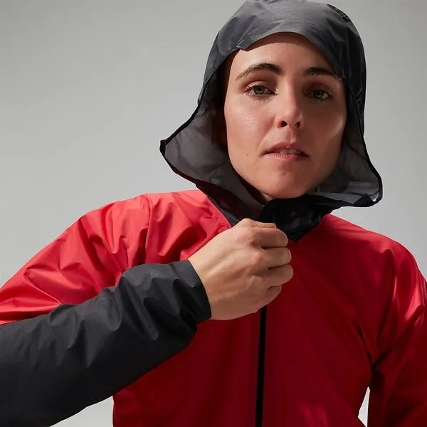 Women's MTN Guide Hyper LT Jacket - Red/Black