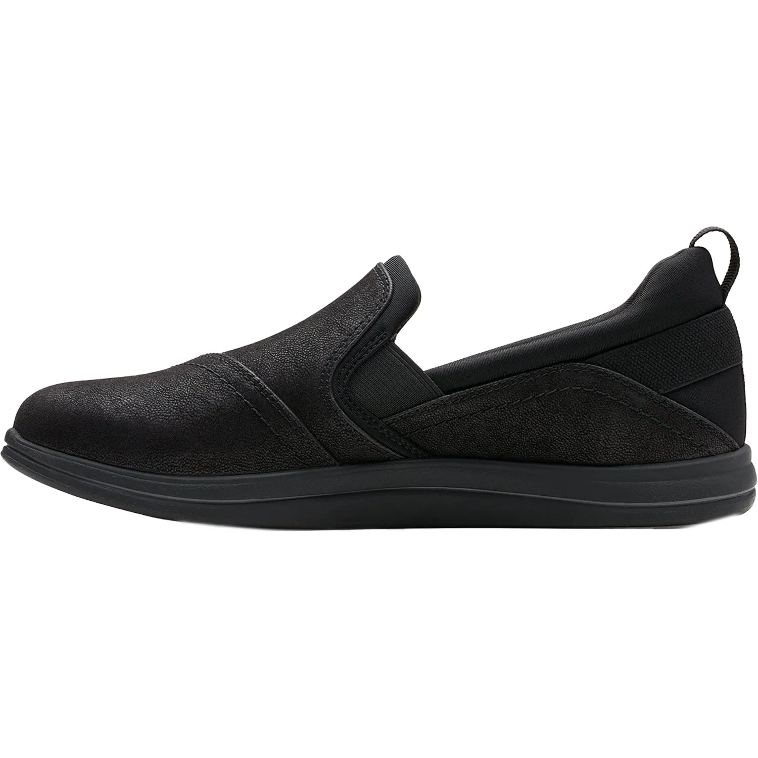 Women's Clarks CS Breeze Dawn Black Nubuck