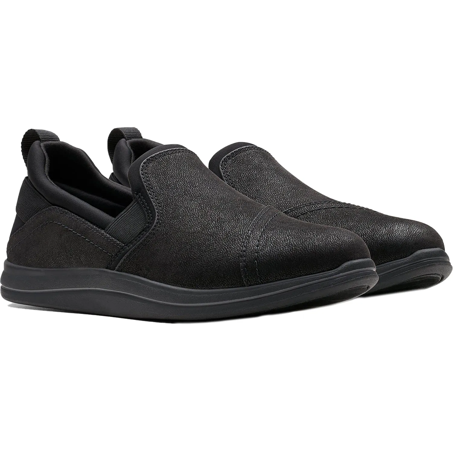 Women's Clarks CS Breeze Dawn Black Nubuck