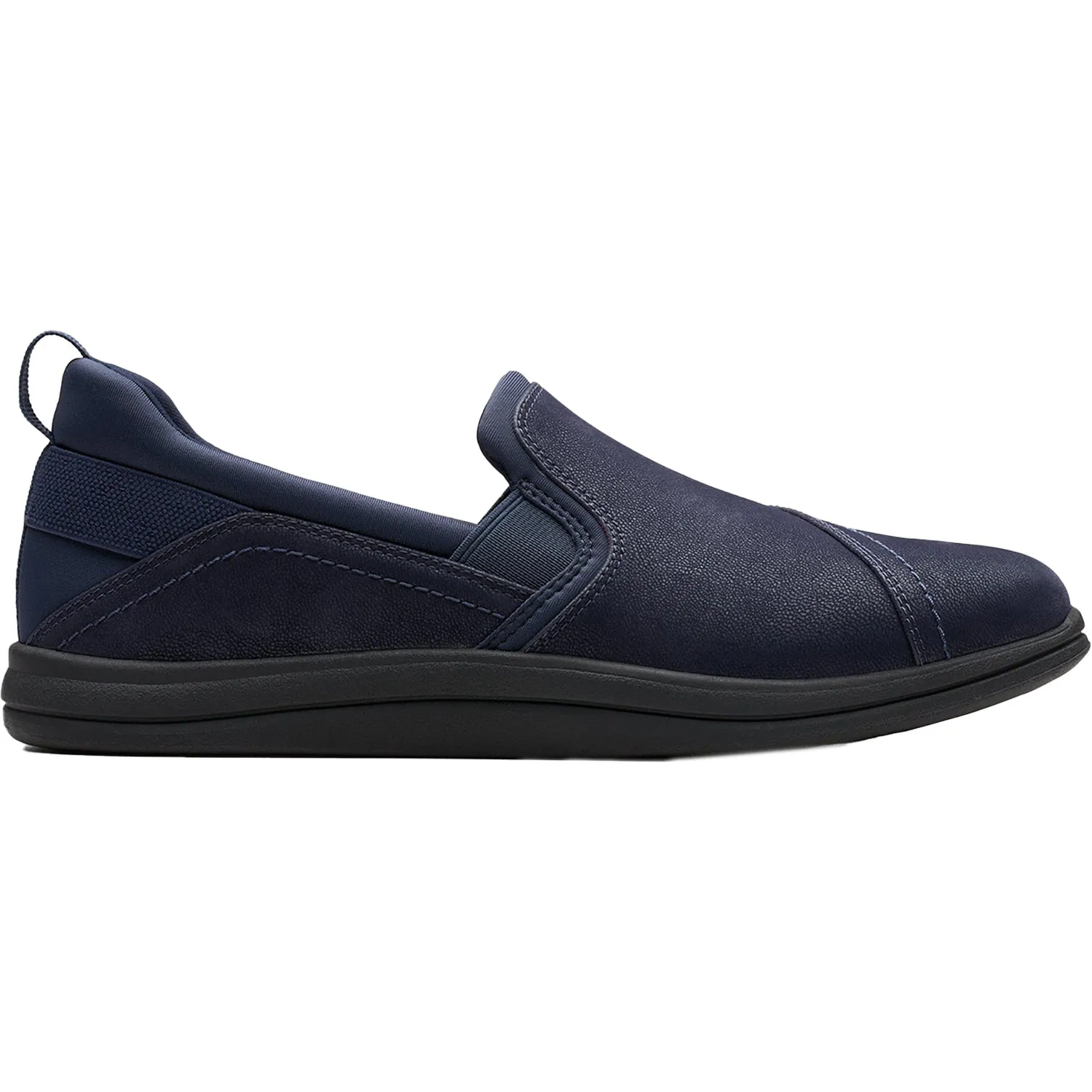 Women's Clarks CS Breeze Dawn Navy Nubuck