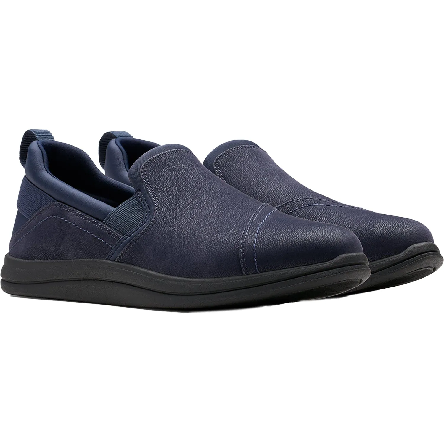 Women's Clarks CS Breeze Dawn Navy Nubuck