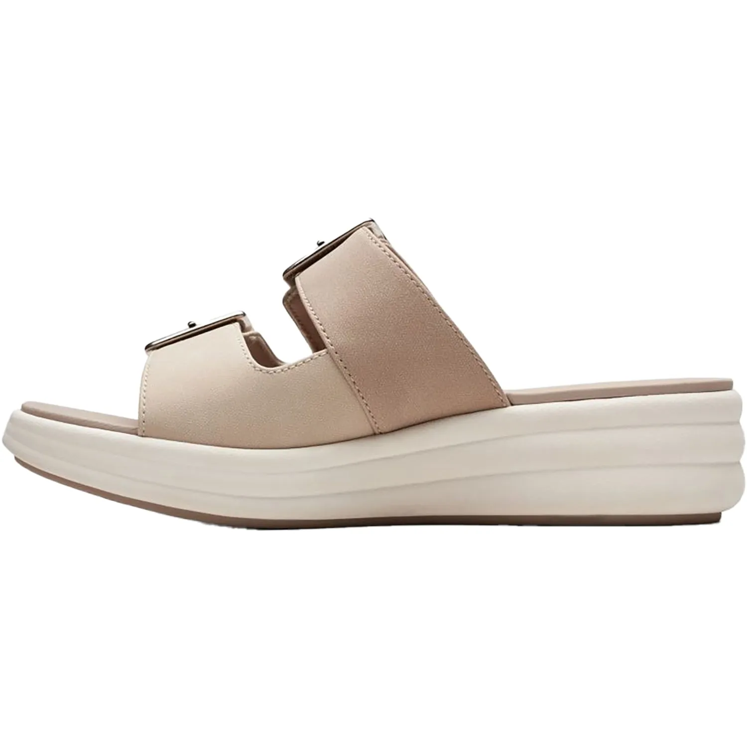 Women's Clarks CS Drift Buckle Sand Combi Synthetic