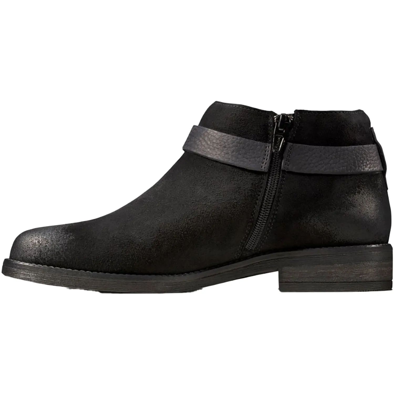 Women's Clarks Demi Tone Black Suede