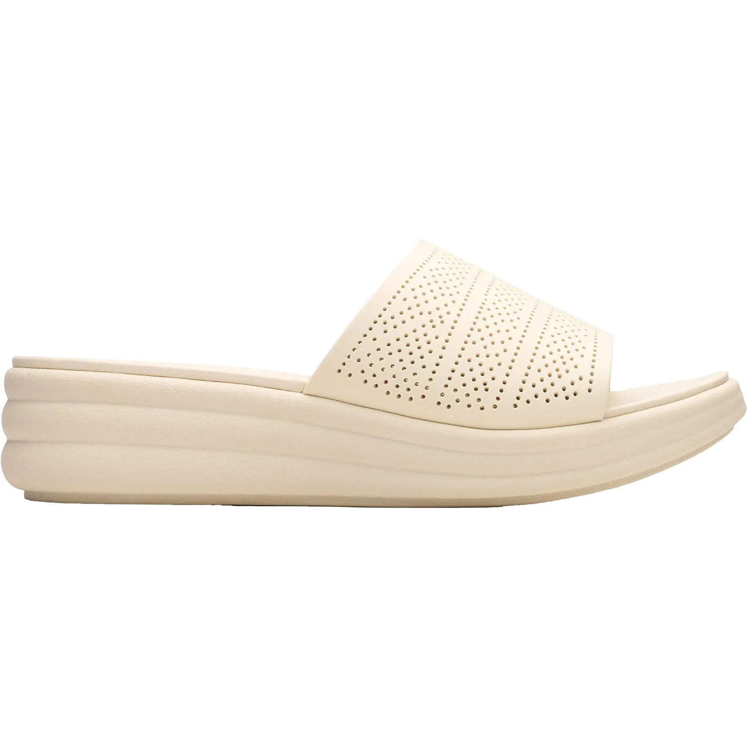 Women's Clarks Drift Twist Cream Synthetic