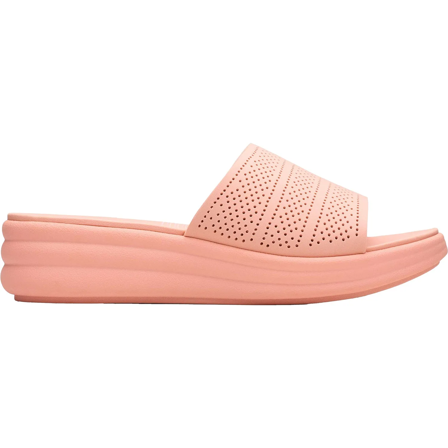 Women's Clarks Drift Twist Peach Synthetic