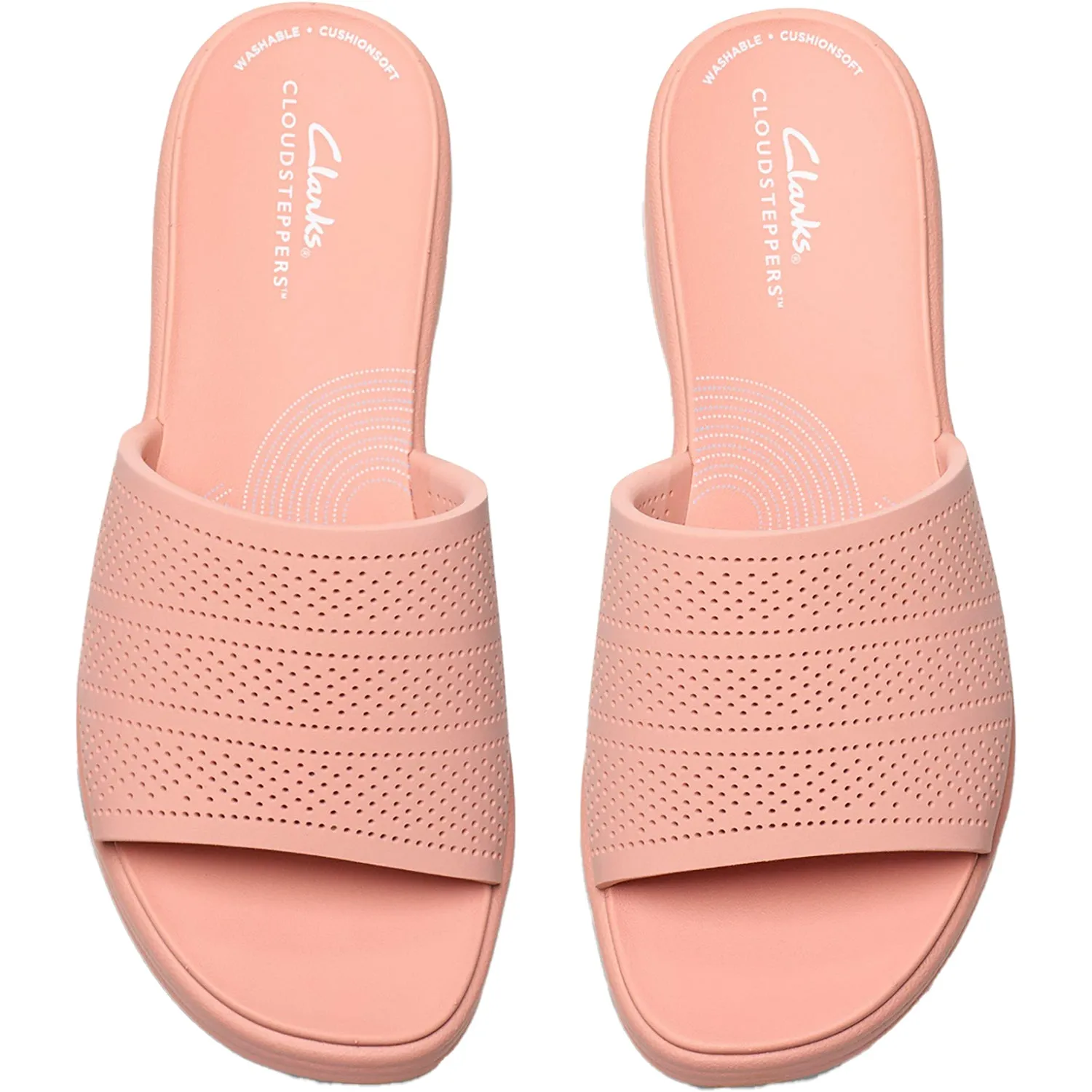 Women's Clarks Drift Twist Peach Synthetic