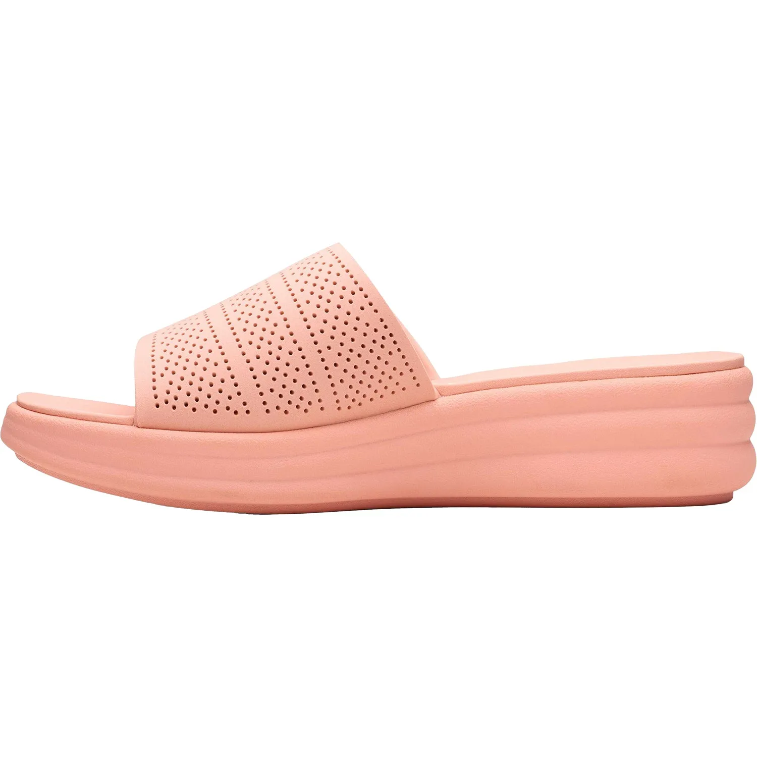 Women's Clarks Drift Twist Peach Synthetic