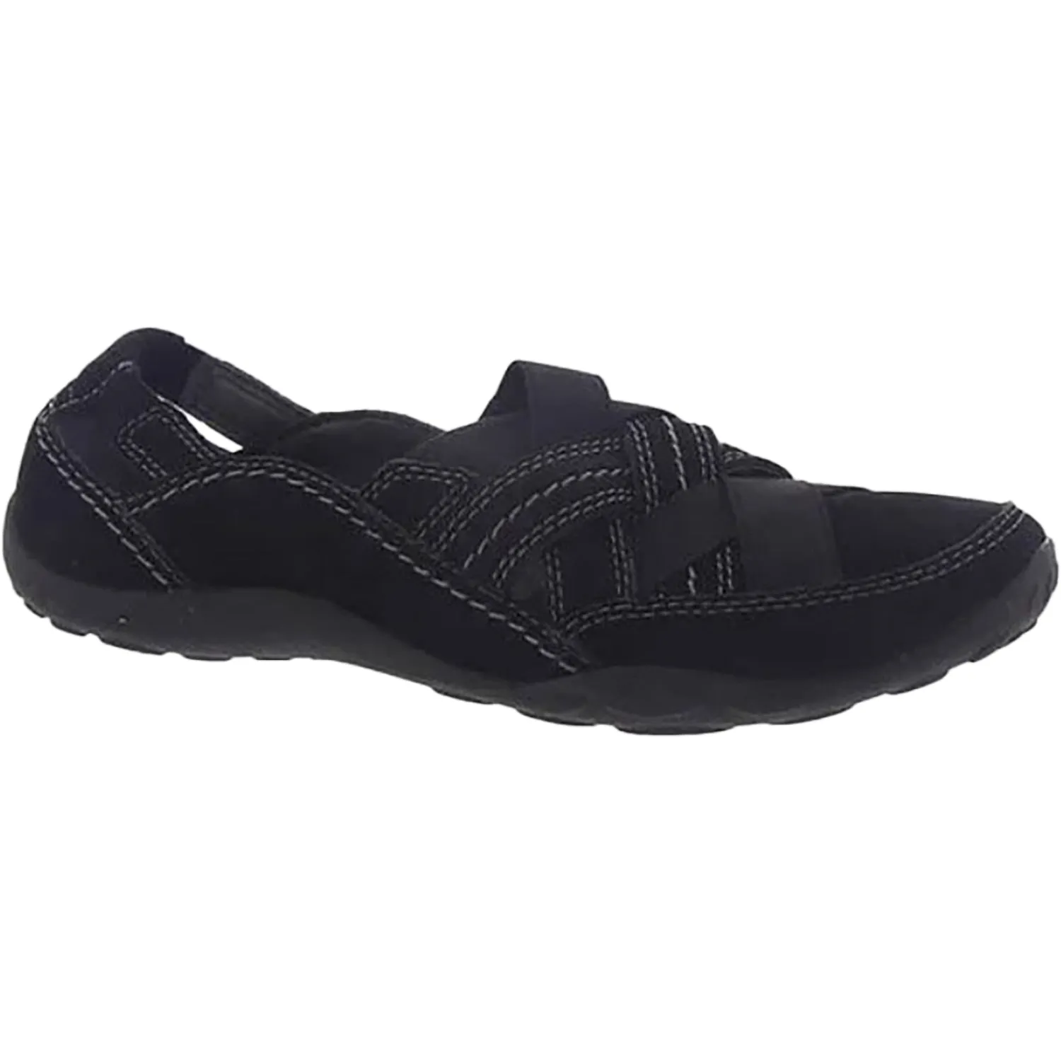 Women's Clarks Haley Rose Black Suede