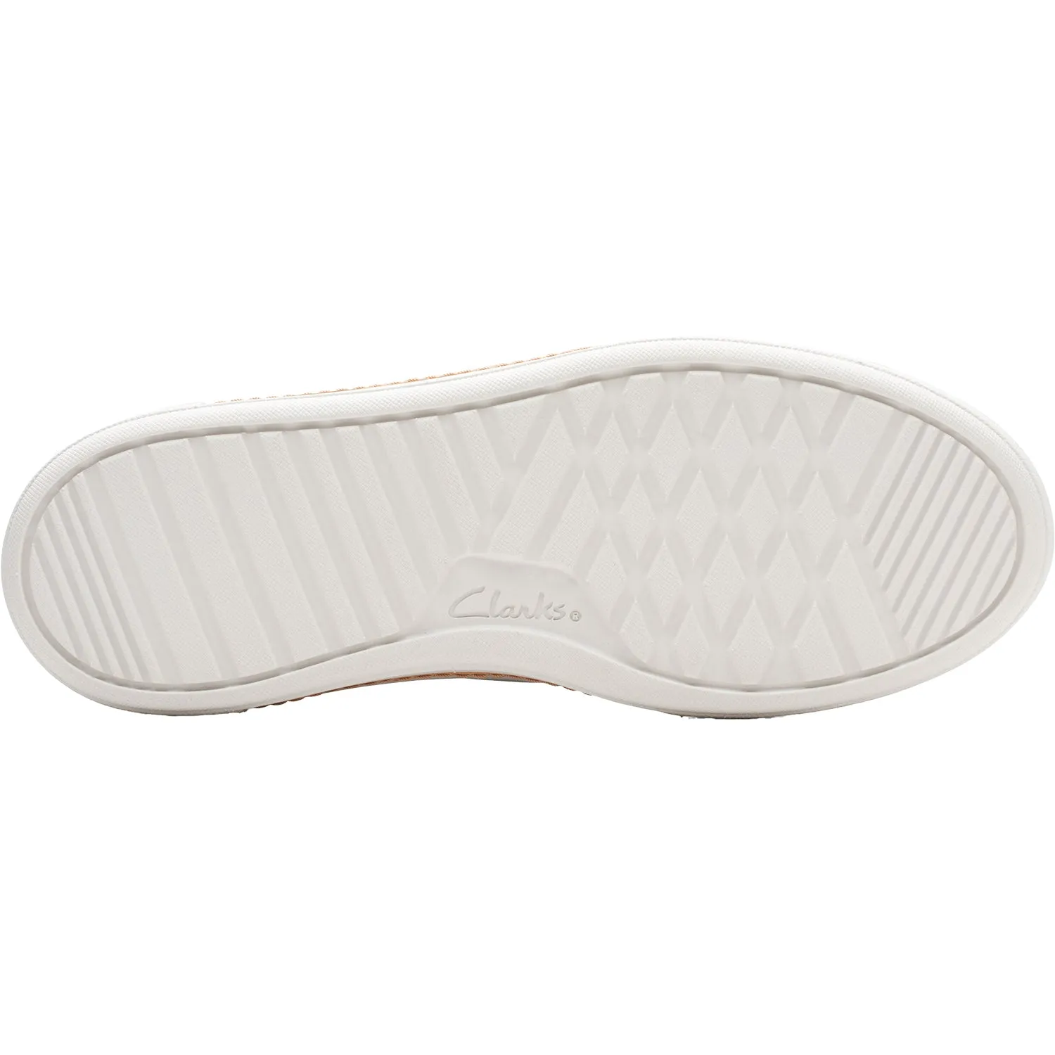 Women's Clarks Hollyhock Walk Off White Leather