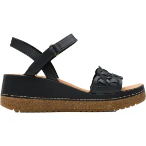 Women's Clarks Kassanda Bar Black Leather