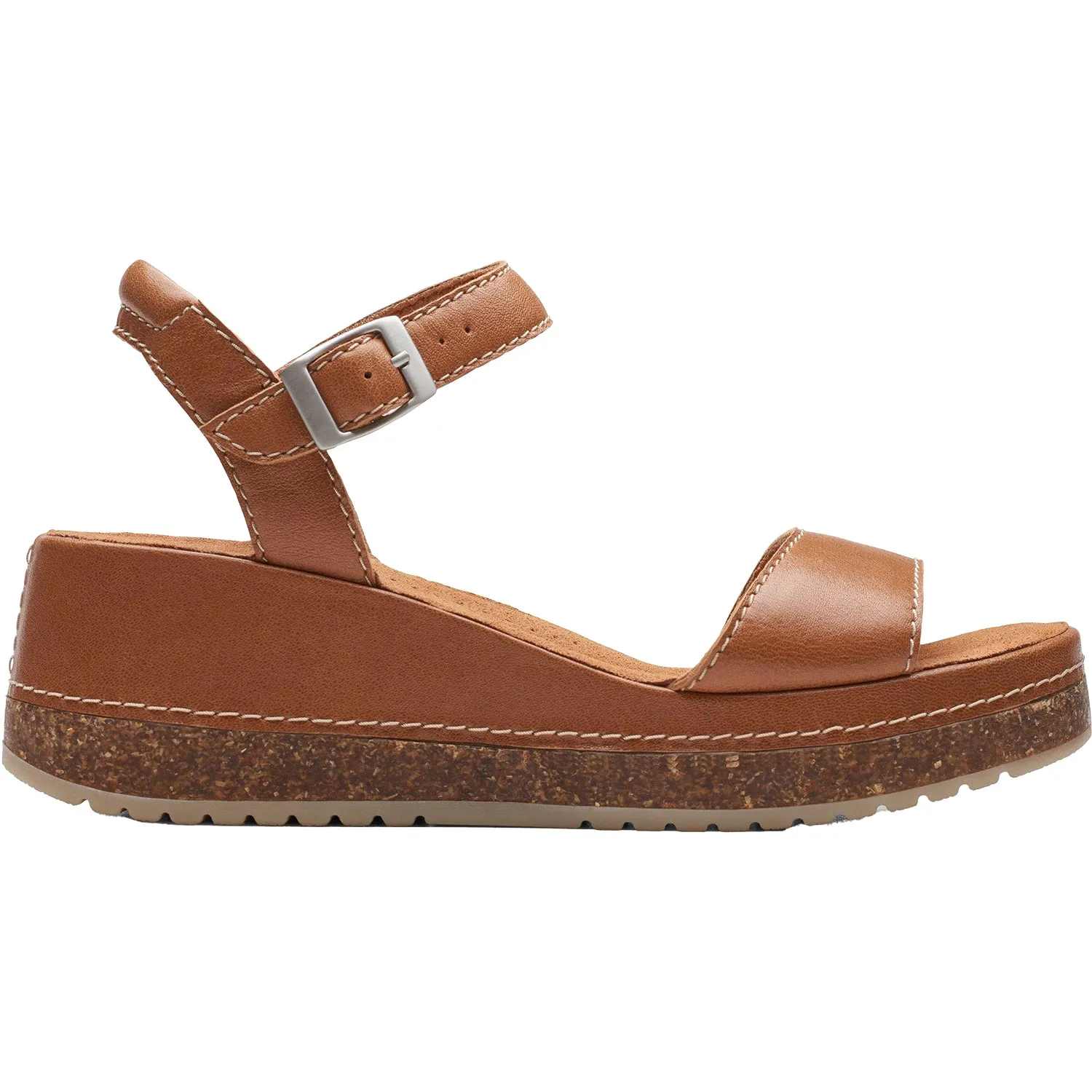 Women's Clarks Kassanda Lily Tan Leather