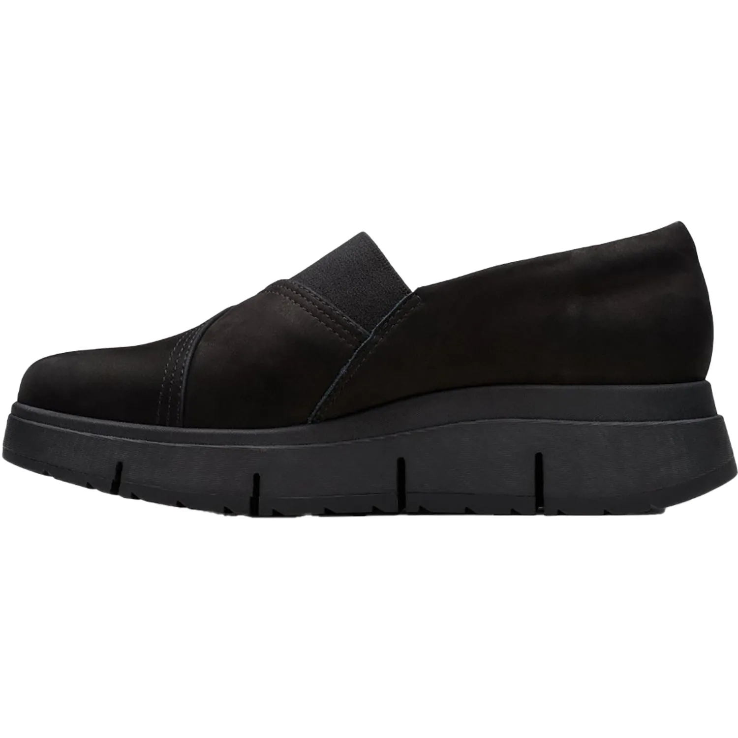 Women's Clarks Loriini West Black Nubuck