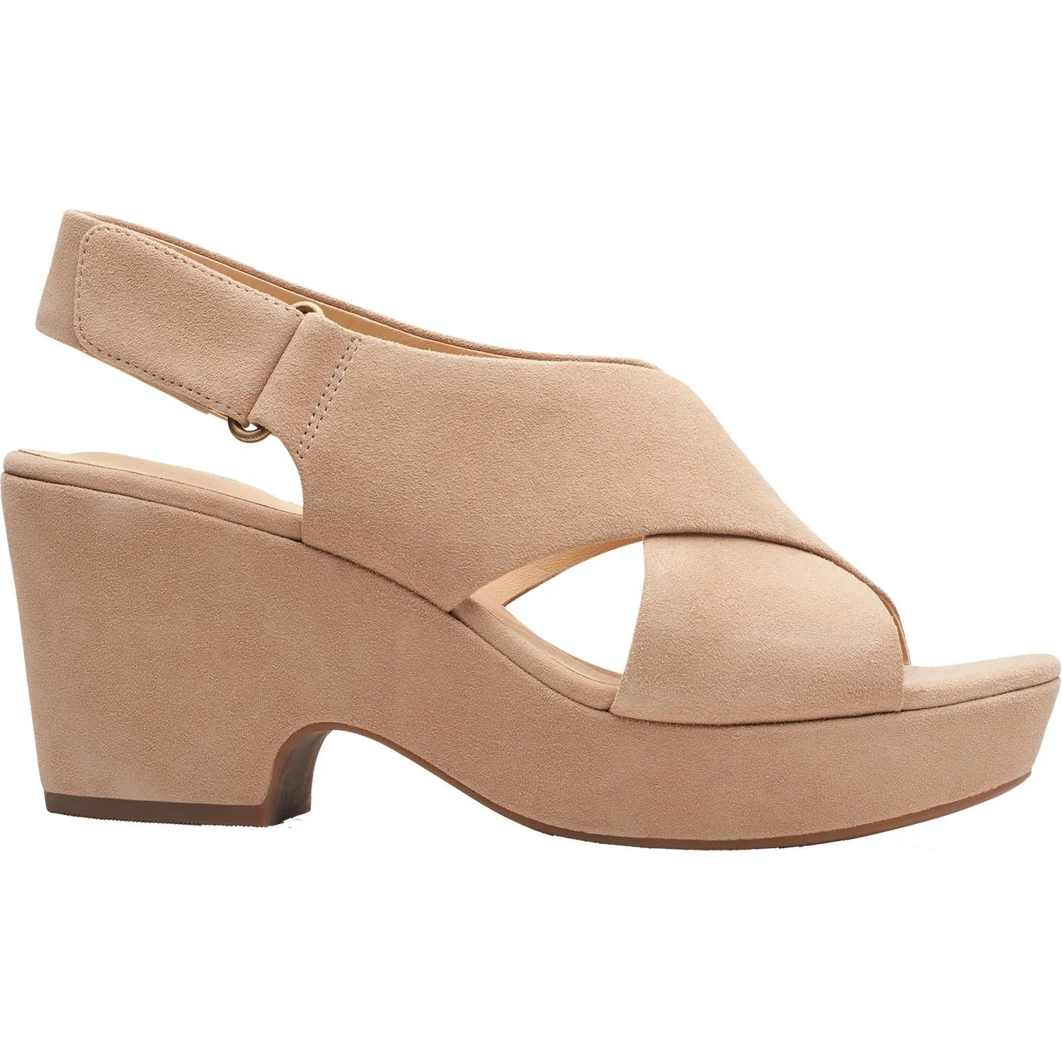 Women's Clarks Maritsa Lara Sand Suede