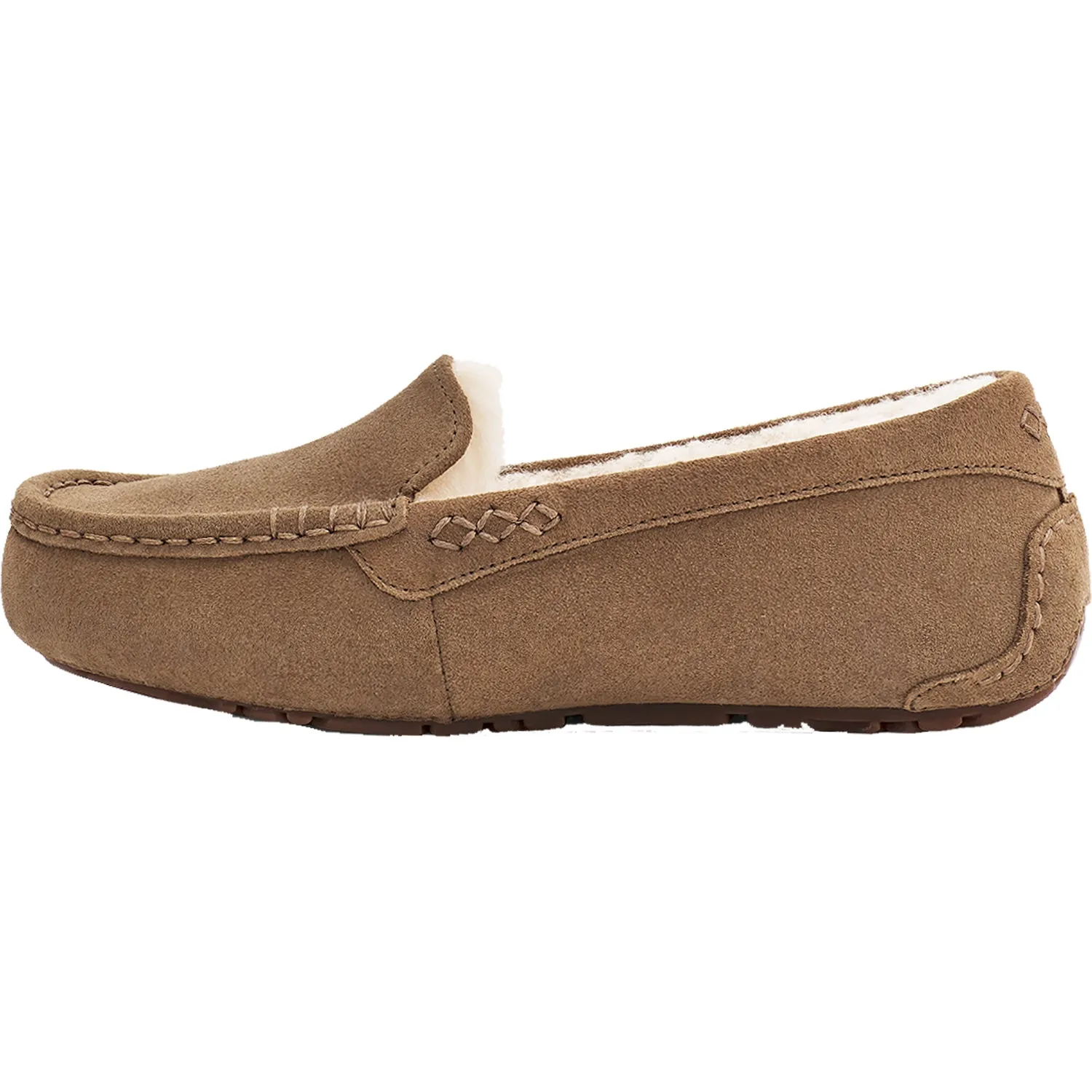 Women's UGG Ansley Hickory Sand Suede