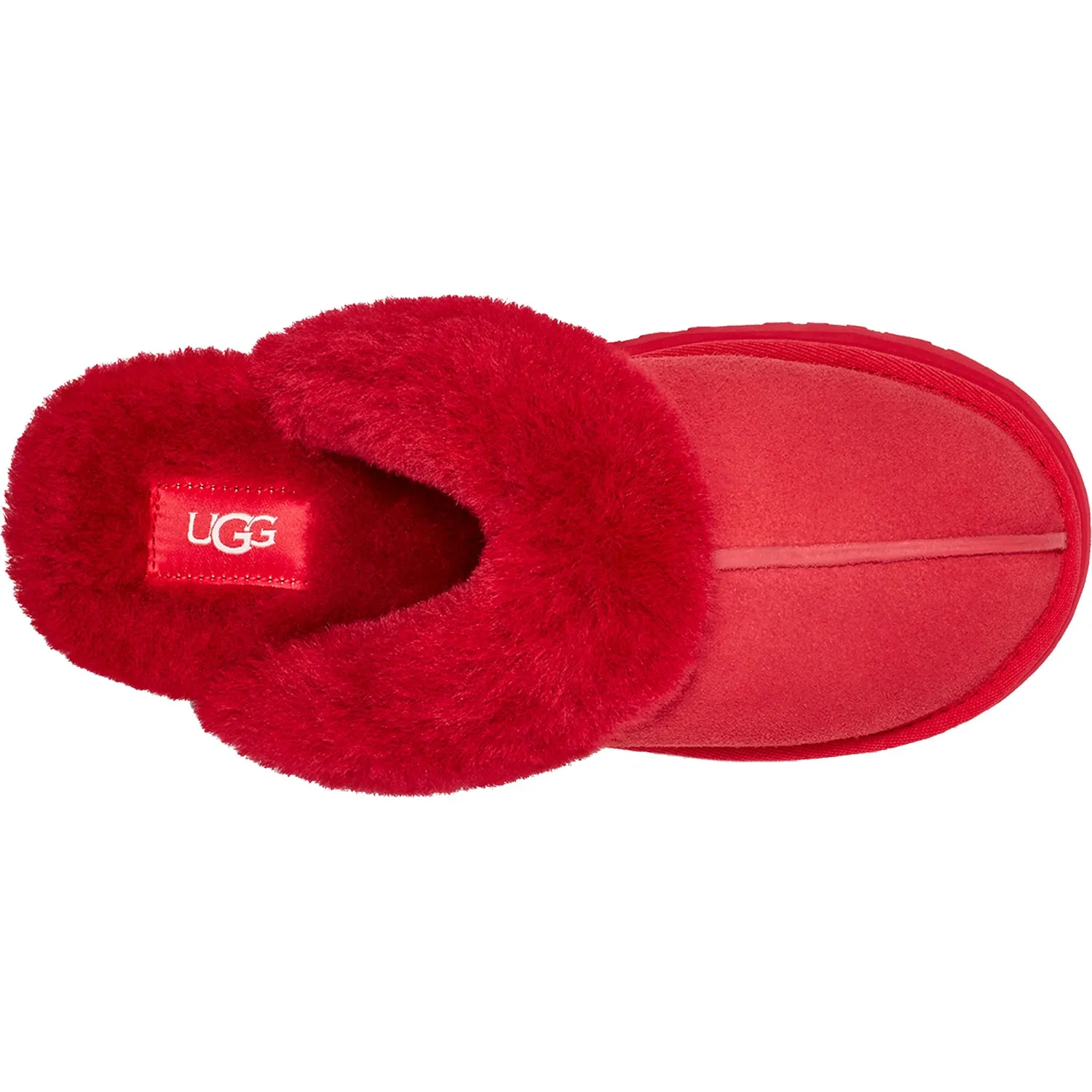 Women's UGG Disquette Samba Red Sheepskin