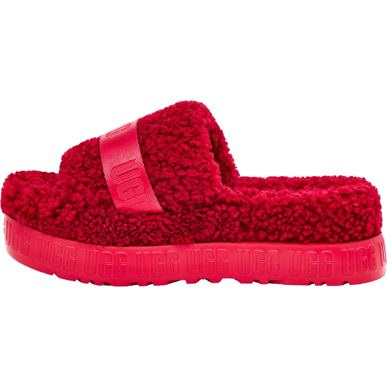 Women's UGG Fluffita Ribbon Red Sheepskin