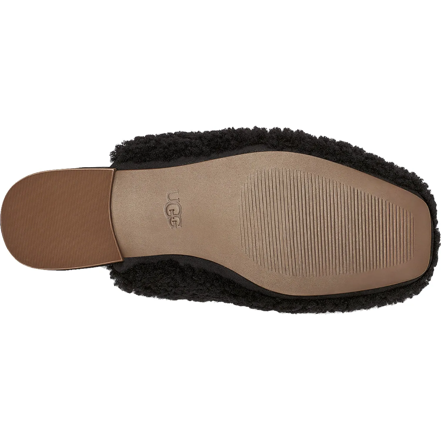 Women's UGG Janaya Cozy Mule Black Sheepskin