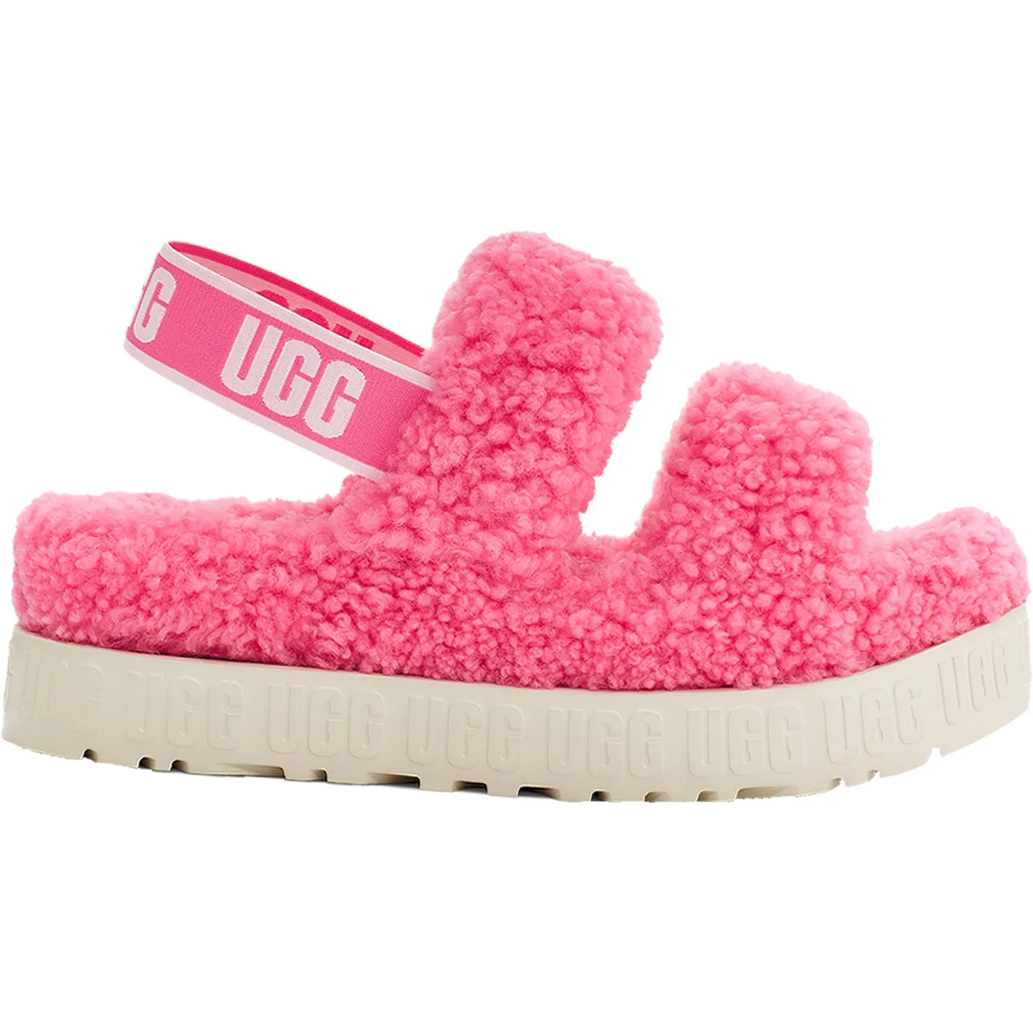 Women's UGG Oh Fluffita Pink Rose Sheepskin