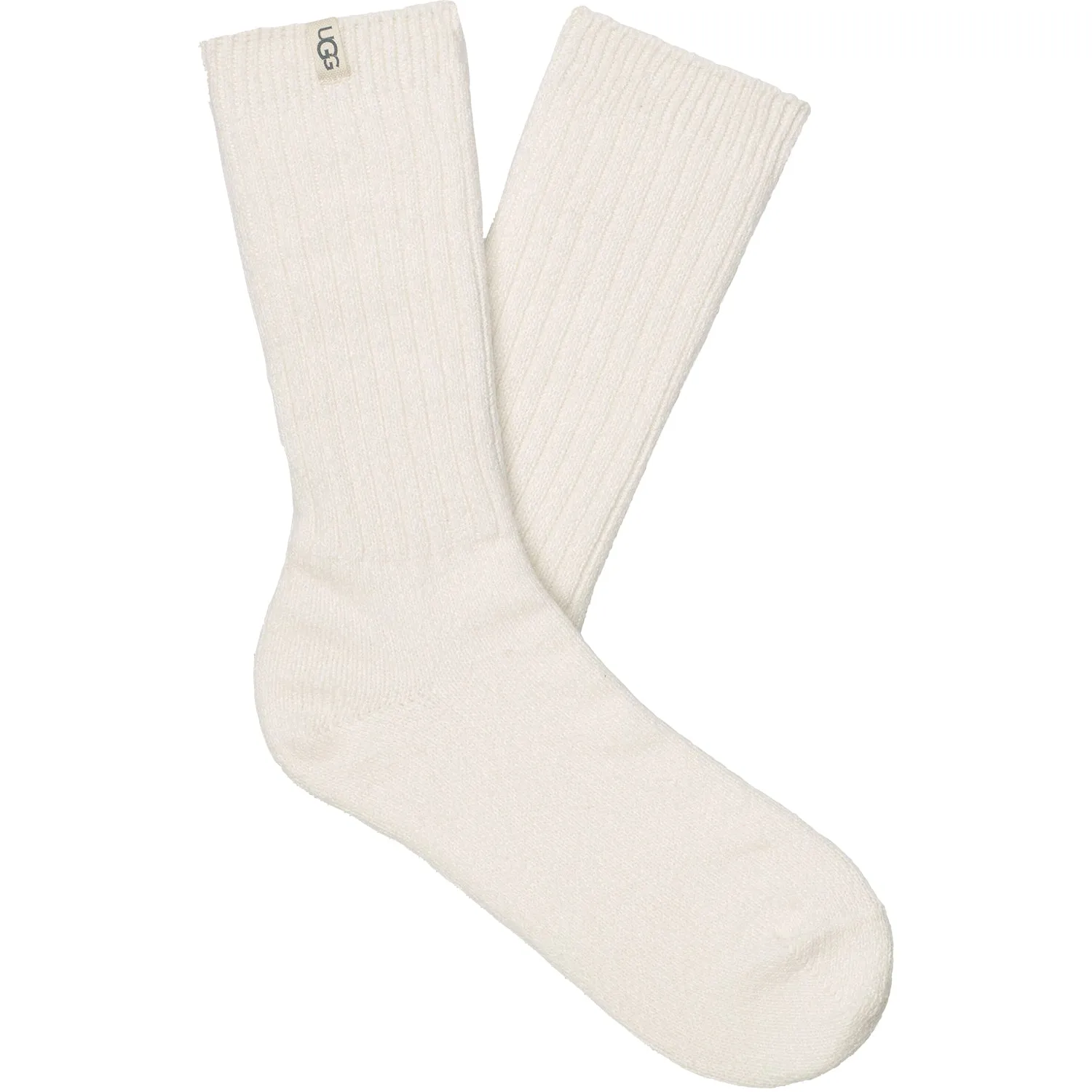 Women's UGG Rib Knit Slouchy Crew Socks 3 Pack Nightfall/Sangria/White