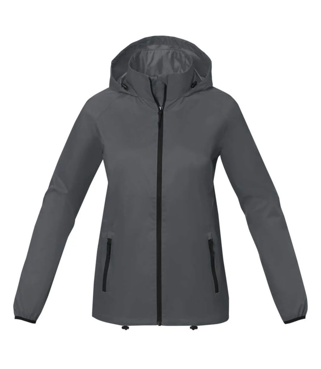 Womens/ladies dinlas lightweight jacket storm grey Elevate Essentials