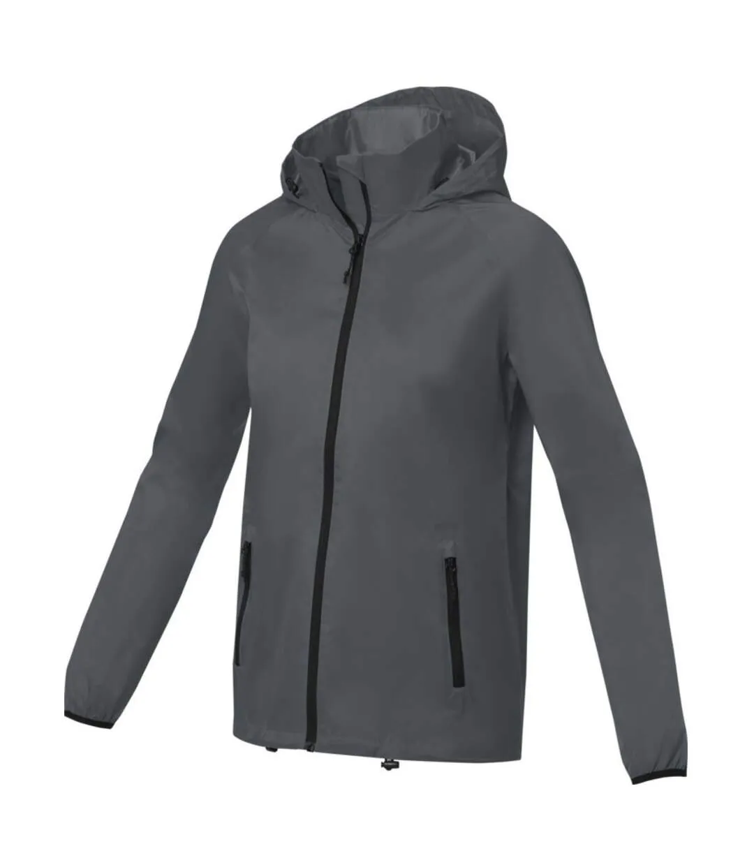 Womens/ladies dinlas lightweight jacket storm grey Elevate Essentials