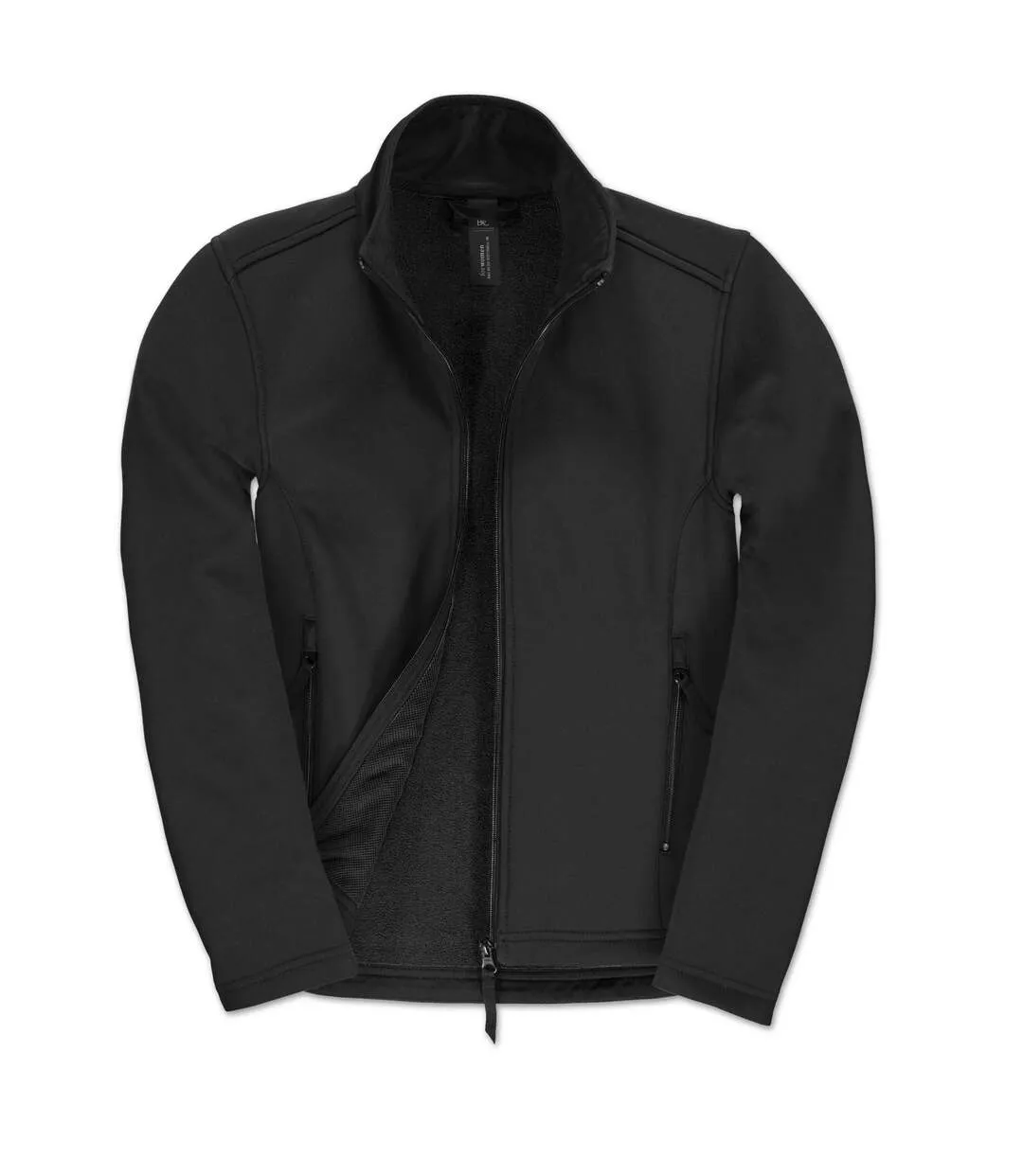 Womens/ladies id.701 soft shell jacket black B&C