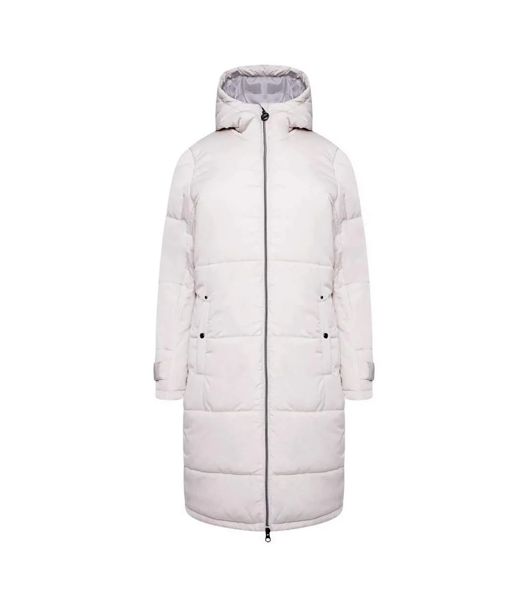 Womens/ladies reputable ii long length padded jacket barley white Dare 2B