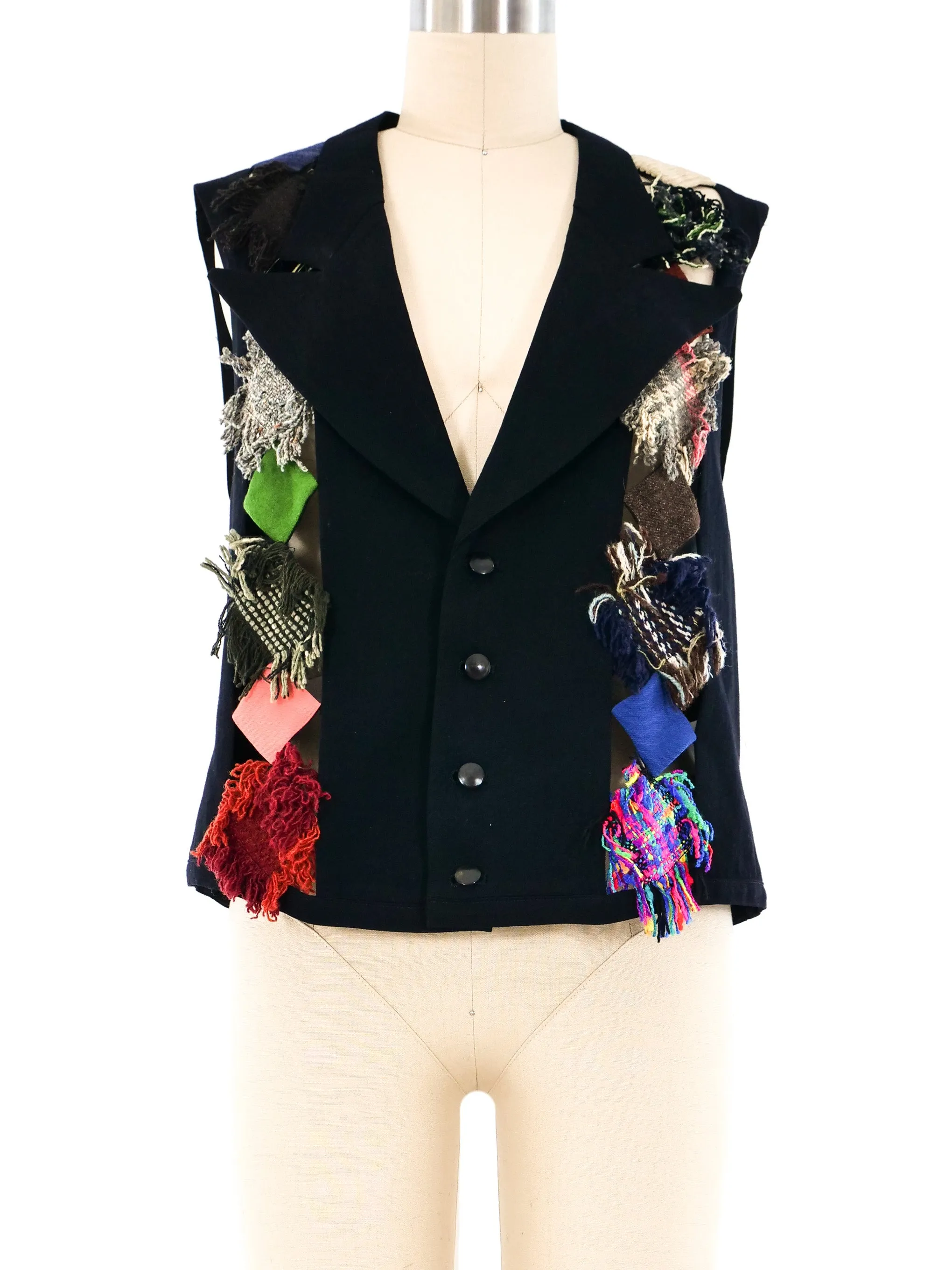 Yohji Yamamoto Patchwork Vest