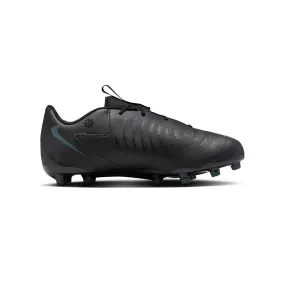 Youth JR Phantom GX II Academy FG/MG Soccer Cleat - Black/Black-Deep Jungle - Regular (M)