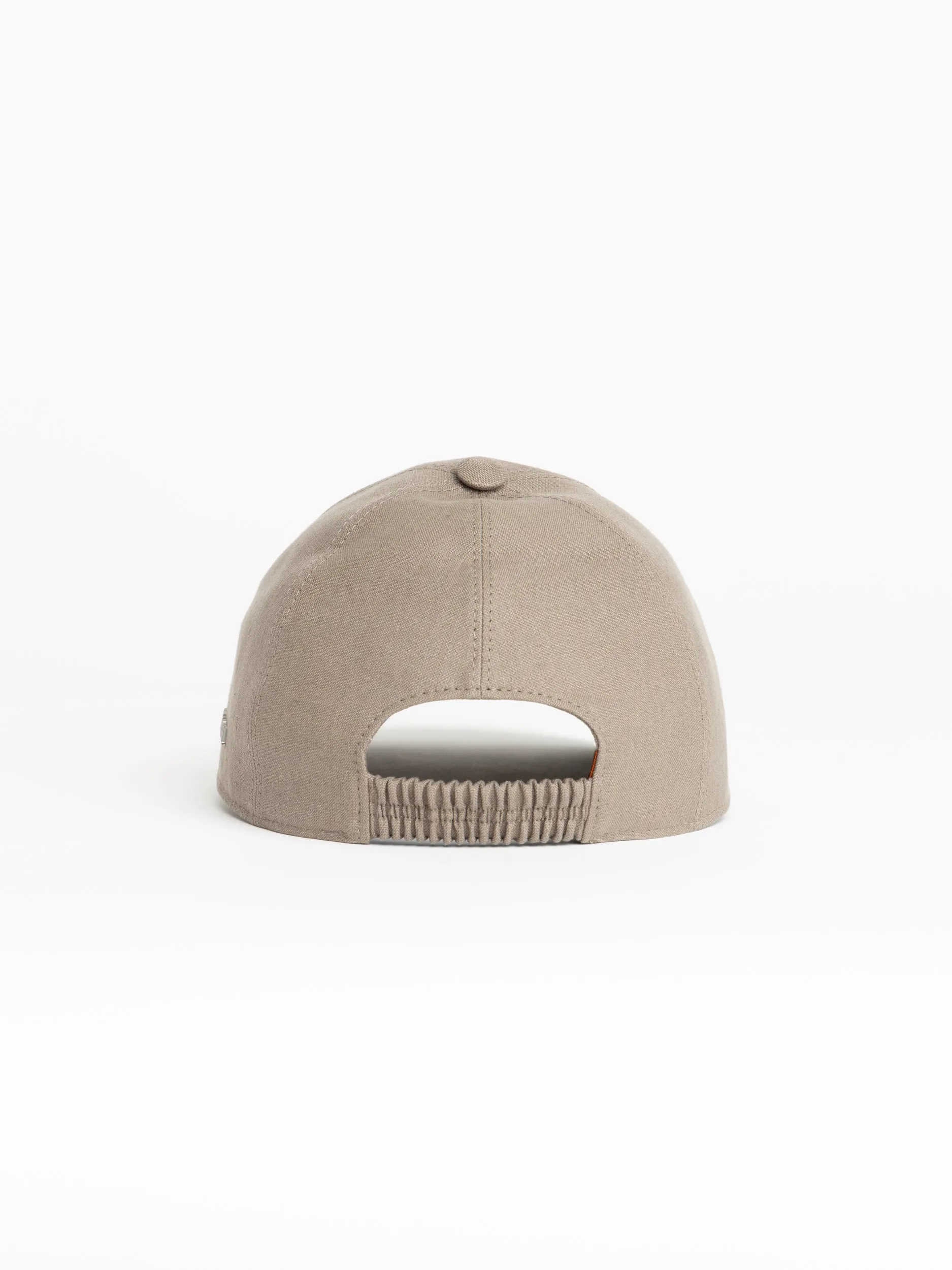 ZEGNA Brown Oasi Lino Baseball Cap